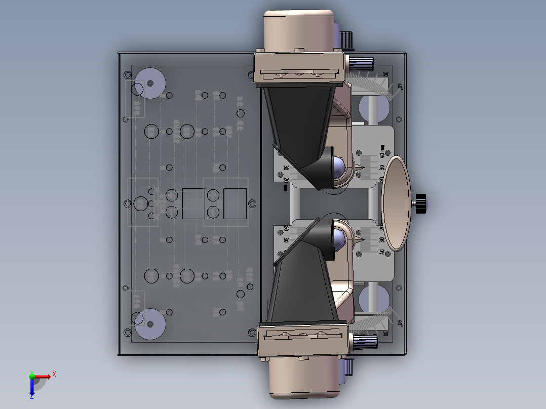 同视机家用版sw21俯视图