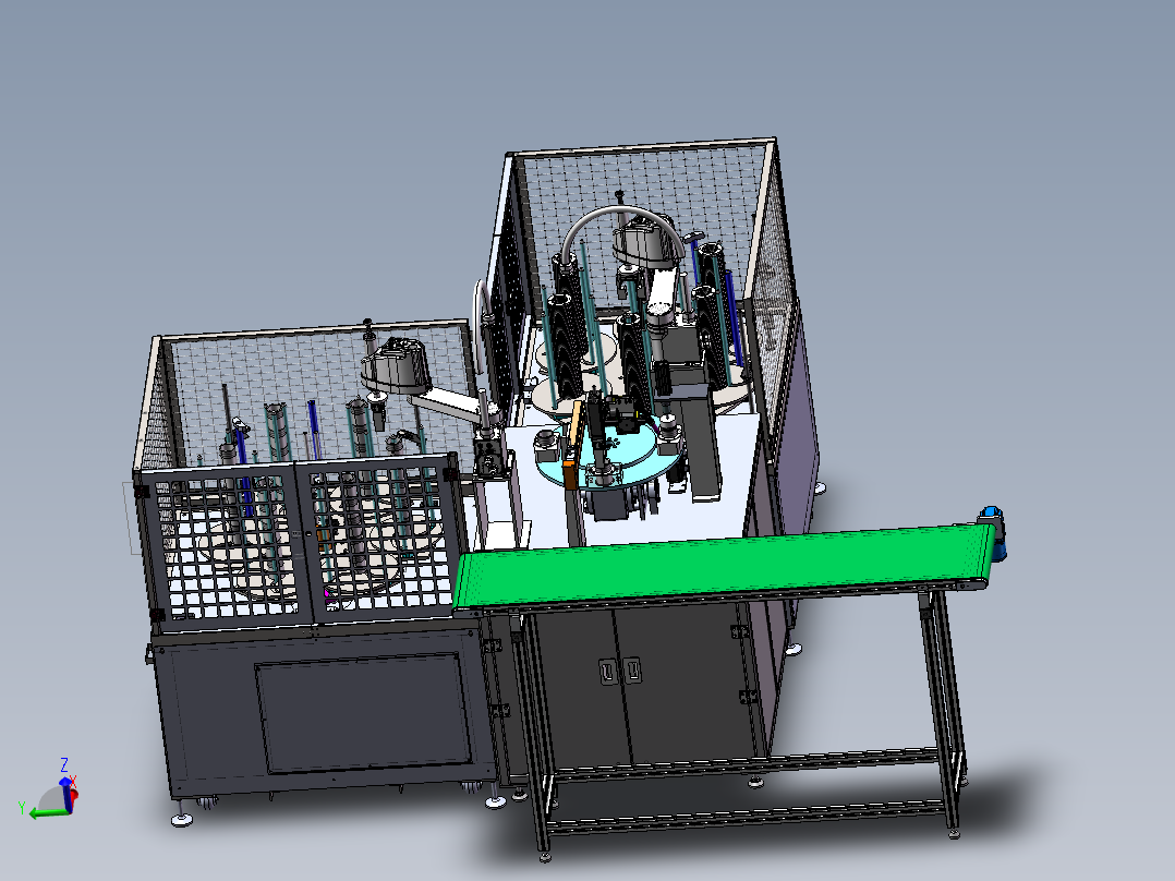 加油口自动上料焊接线sw21