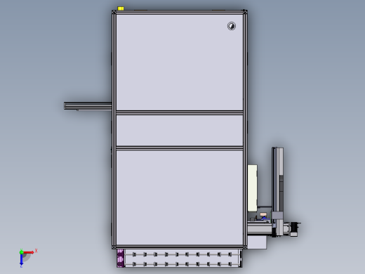 47寸panel换向移载机sw18可编辑俯视缩略图