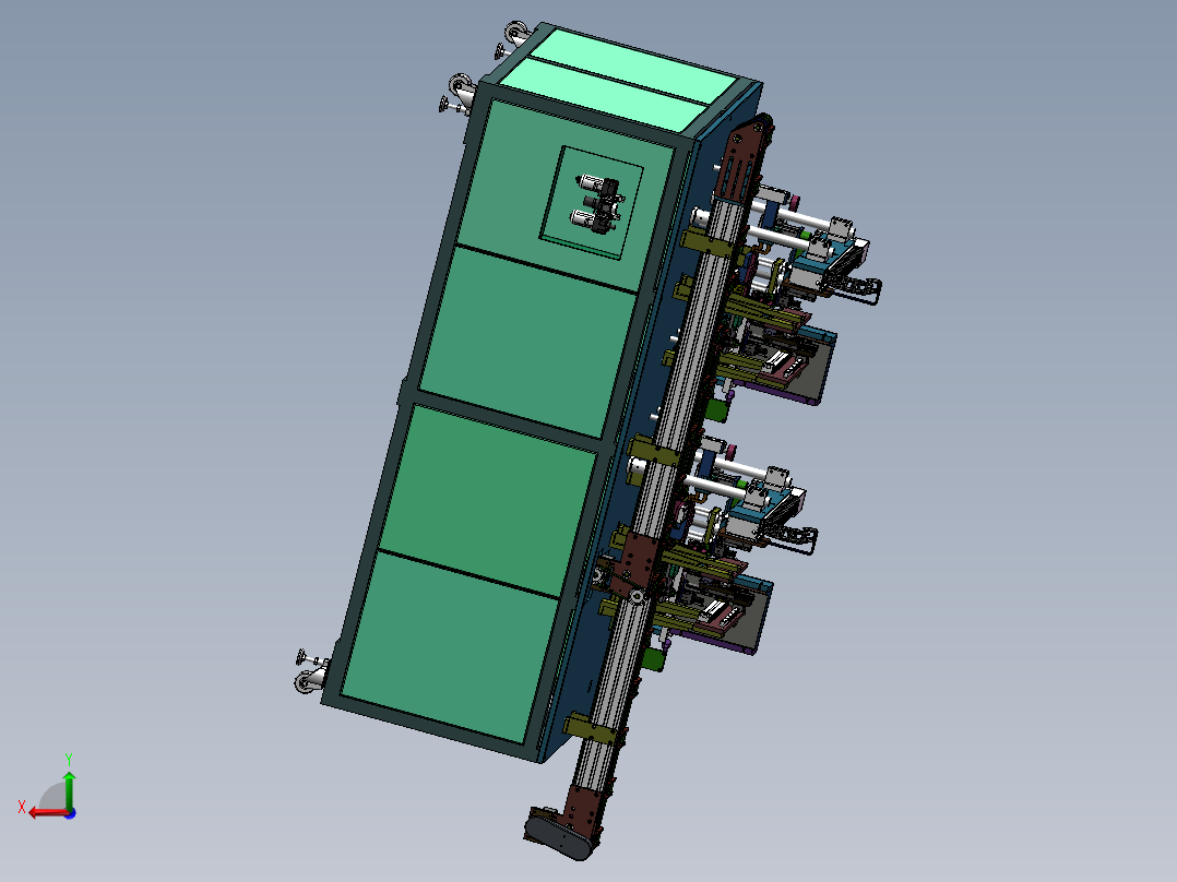 小方型电池入壳机sw18后视图