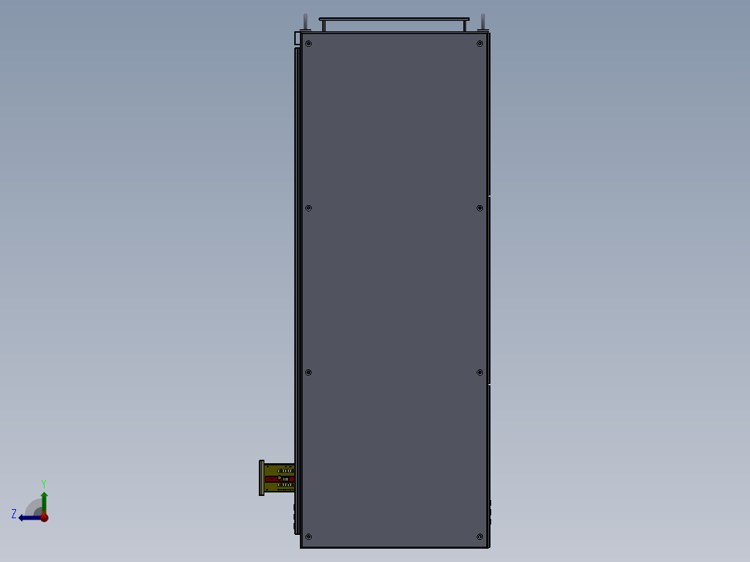 GCS三维图纸右视图