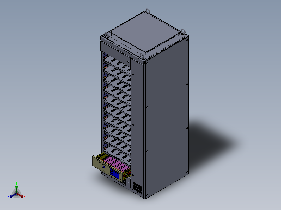 GCS三维图纸正等轴测图