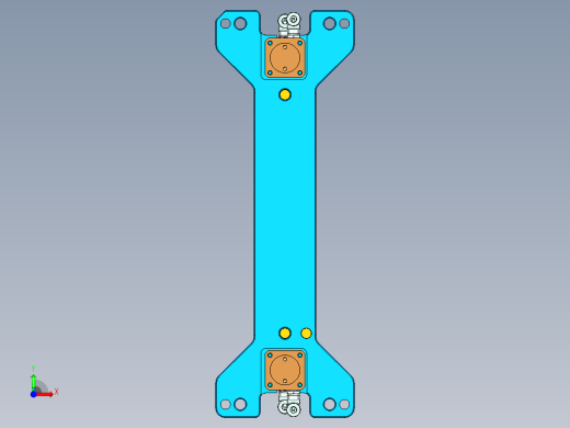 UX260- HINGE CAP R  CNC1-20200303前视缩略图