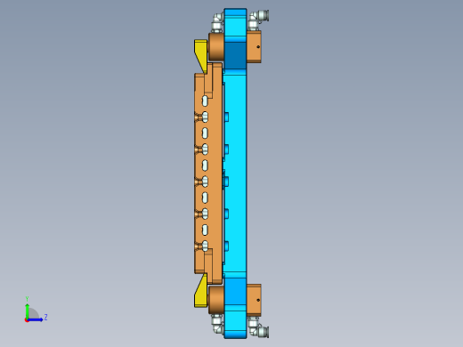 UX260- HINGE CAP R  CNC1-20200303左视缩略图