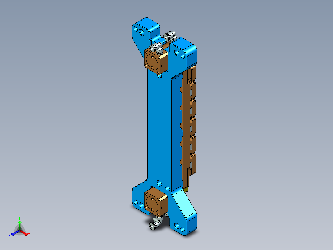 UX260- HINGE CAP R  CNC1-20200303正等轴测图