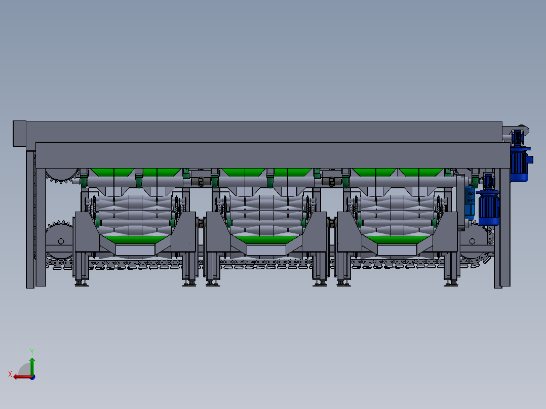 马铃薯种薯分机切块一体机 1697497后视图