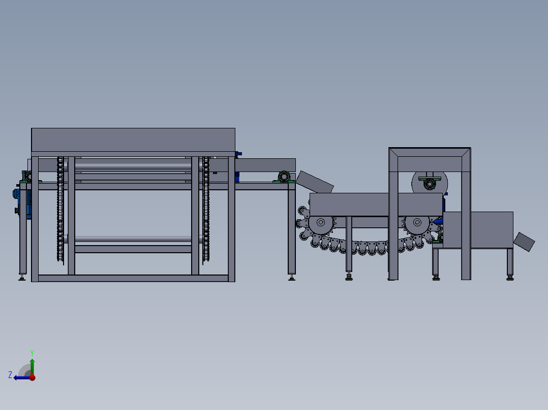 马铃薯种薯分机切块一体机 1697497右视图