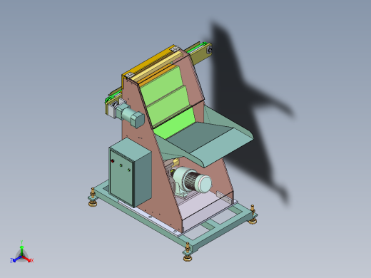 全自动推板送料机构