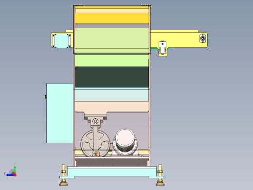 全自动推板送料机构右视缩略图
