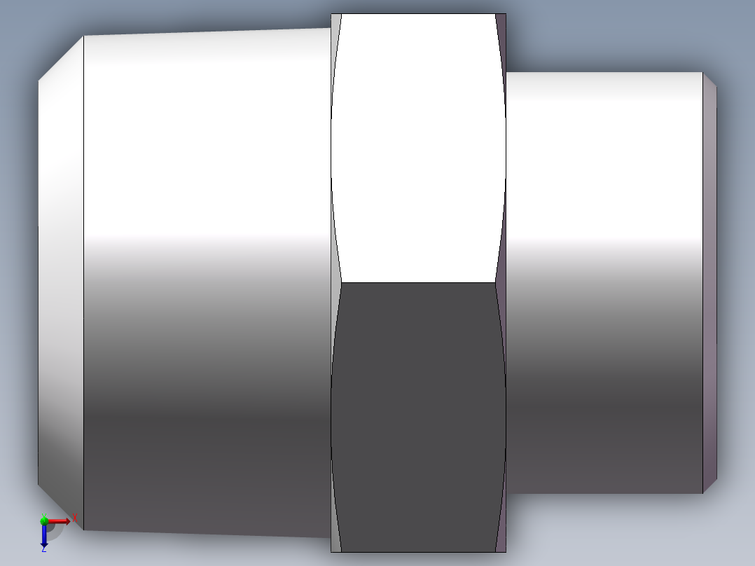 美制锥螺纹、1DN-36-20俯视图