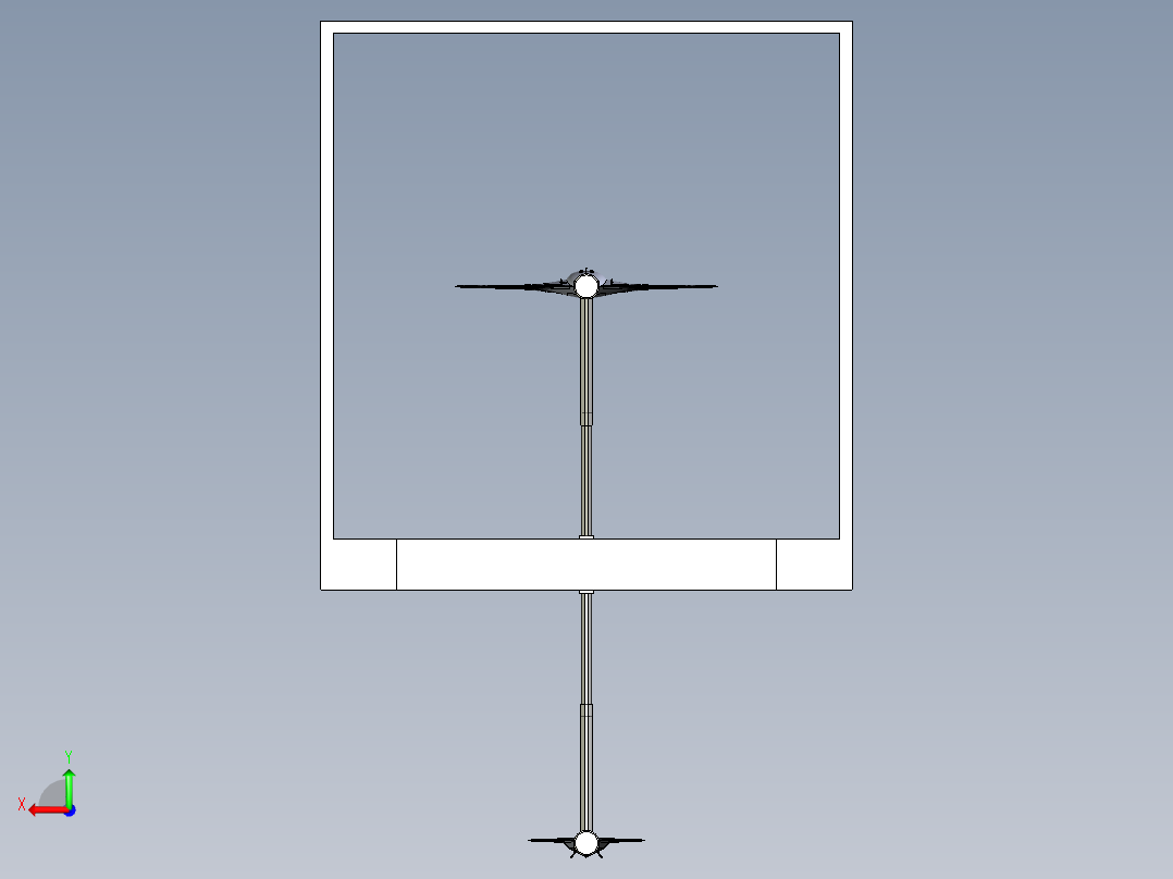 B2004359-旋转平台测试段后视图