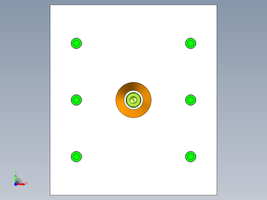 小家电提手+配件（分型落差大）3D模型前视缩略图