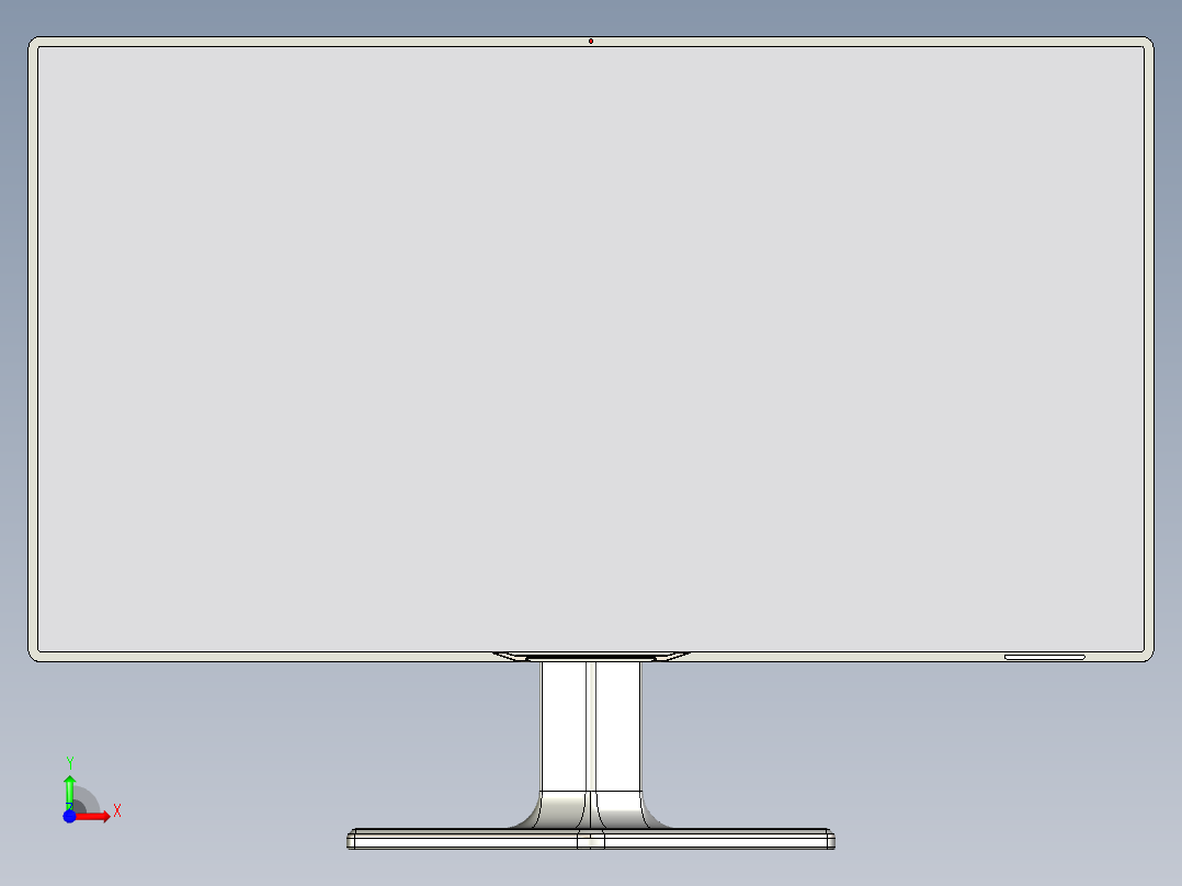 显示器、显示屏(17)前视图