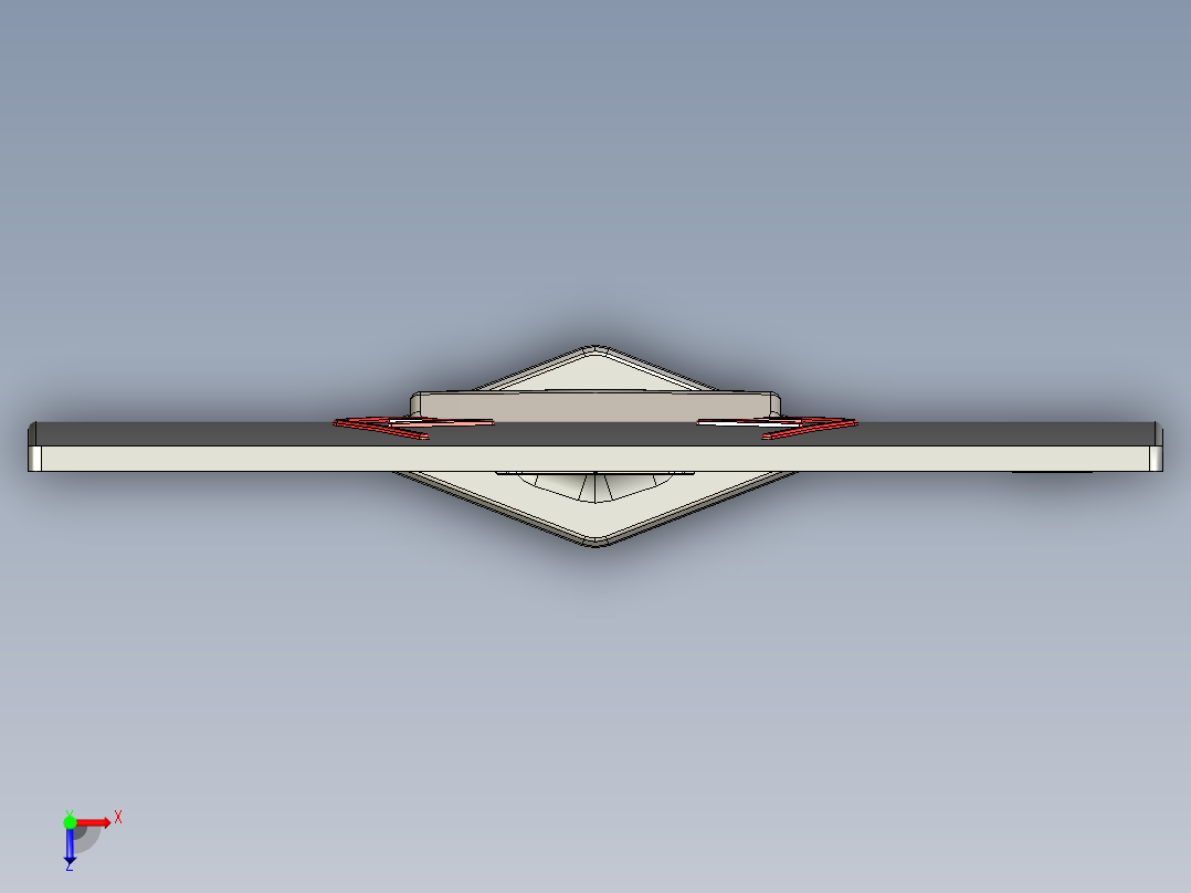 显示器、显示屏(17)俯视图