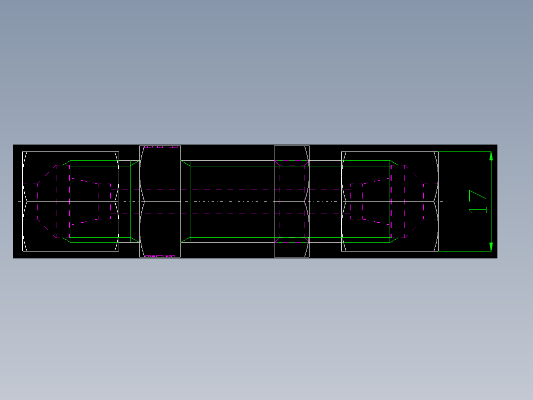 PARKER管接头EO Bulkhead union SV06S71(16)_top