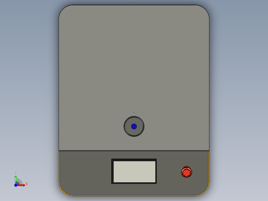 机器人全向麦卡纳姆轮原型前视图