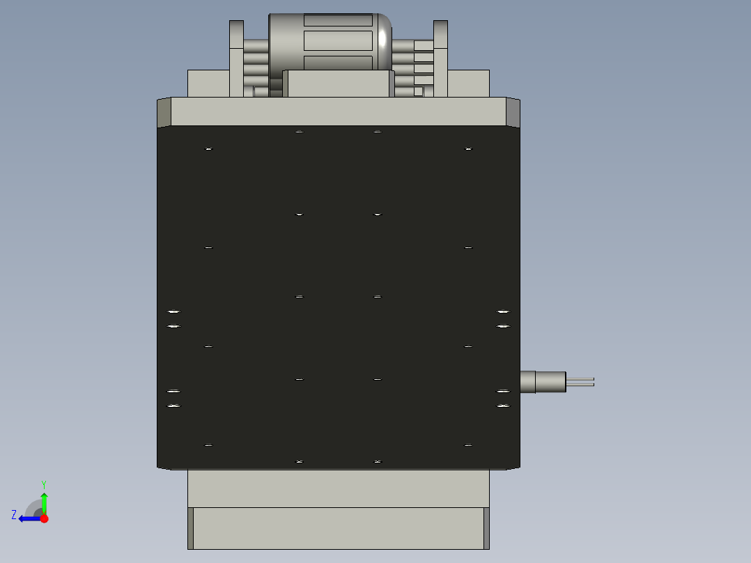 转子下料组装右视图