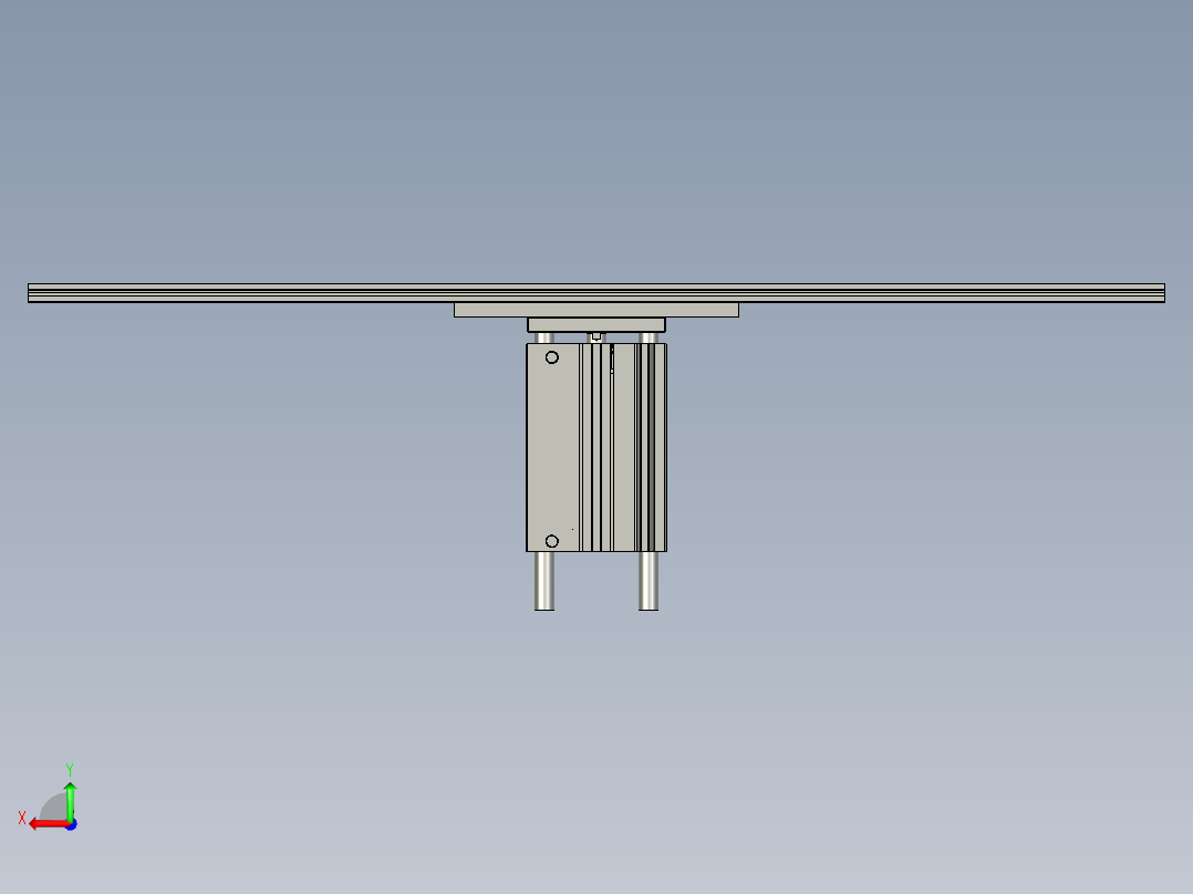 44-01-07电池盒顶升组装图后视图