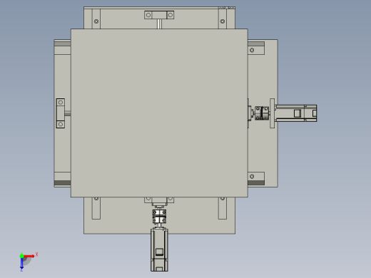 设备的电动平台式装置俯视缩略图