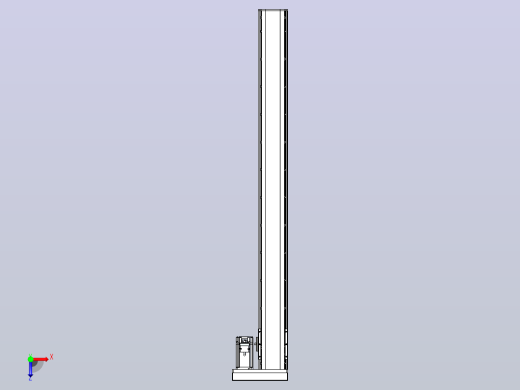 日规模组半封闭丝杆TPA-HNR-105D-1610C-L1100-ML-C-P40-N3俯视缩略图
