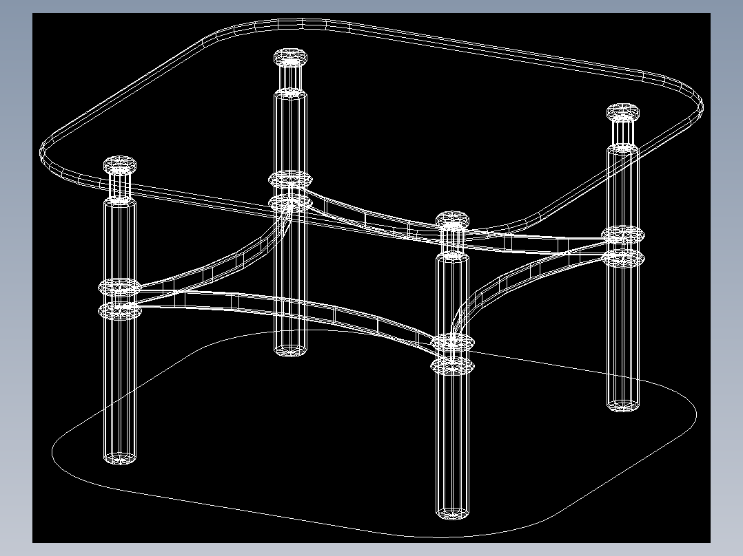 室内家具和灯具等的模型五-K-T17