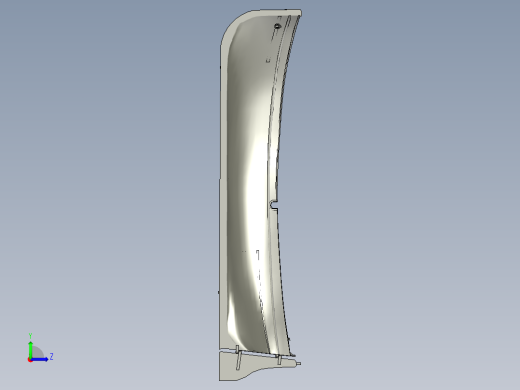 Jolle小船结构造型3D打印图纸 RHINO设计左视缩略图