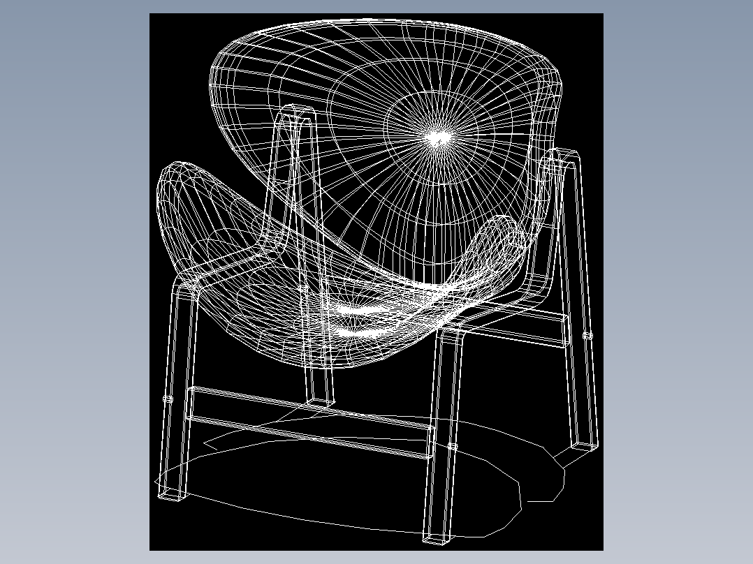 室内家具和灯具等的模型十四-J-CH40