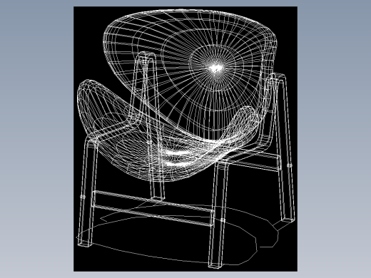 室内家具和灯具等的模型十四-J-CH40