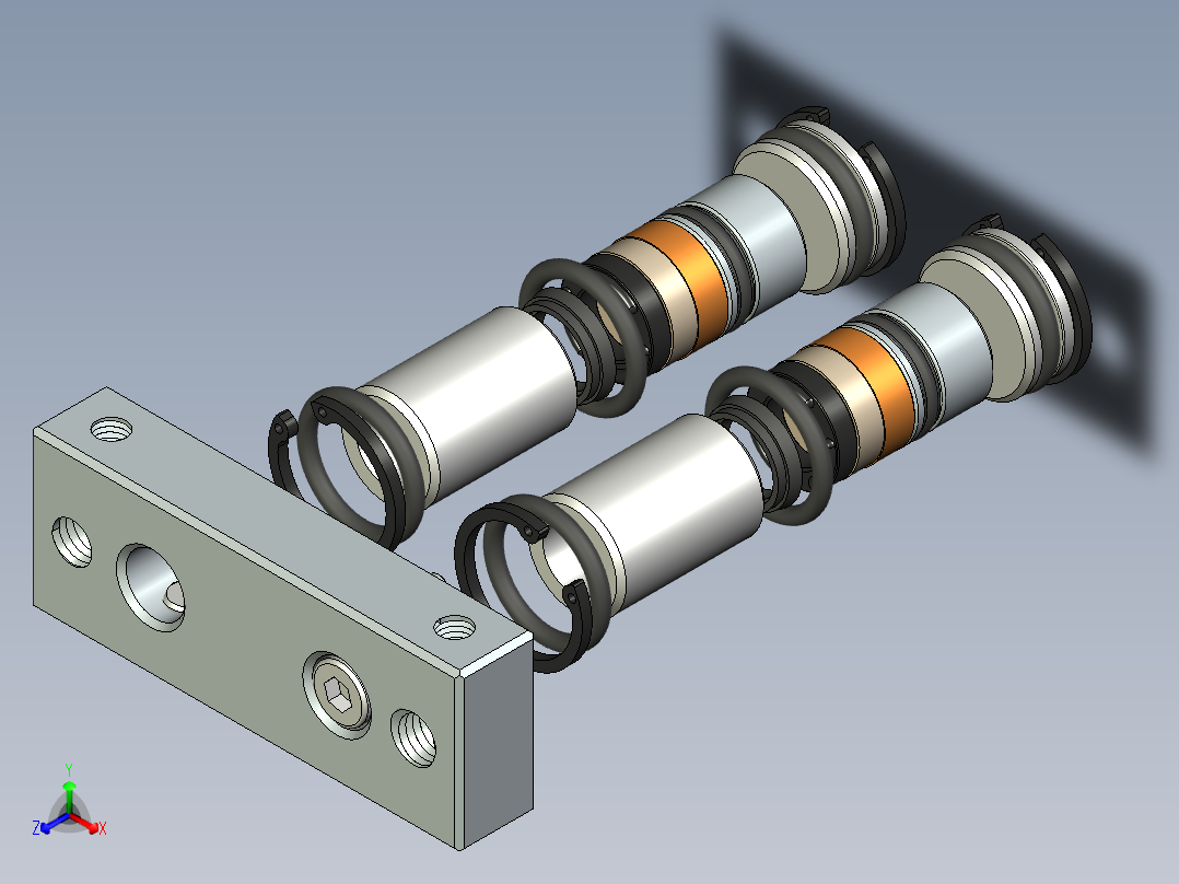 雙倍力缸-12口徑