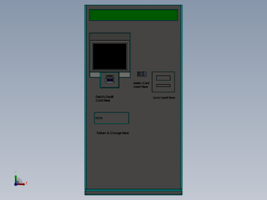 自动售货机外壳2015