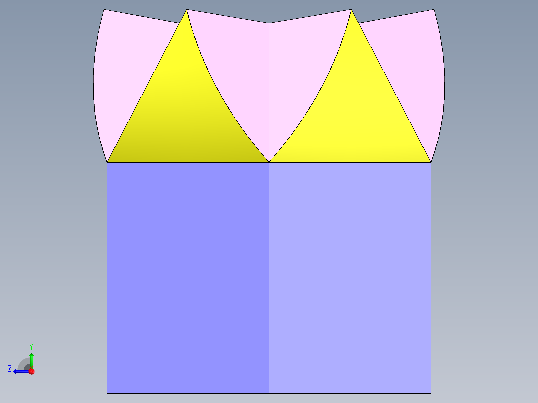 纸盒结构_1右视图