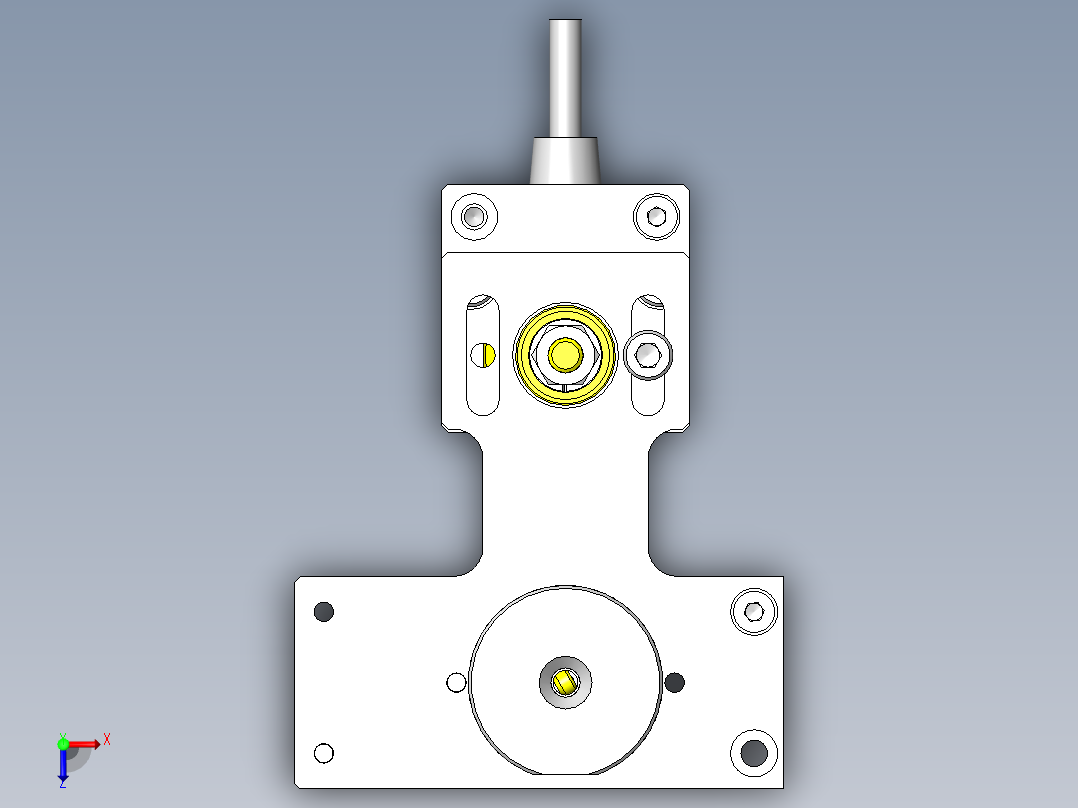 常用机械结构 (492)俯视图