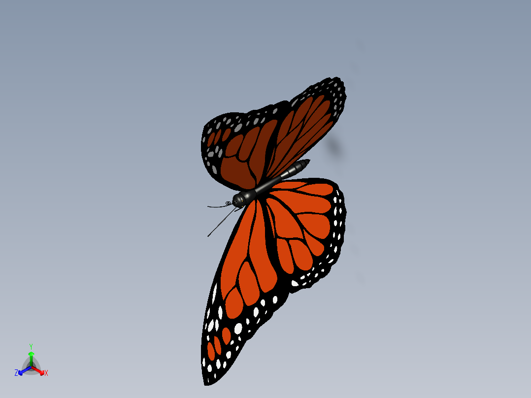 蝴蝶蝴蝶Catia IGES