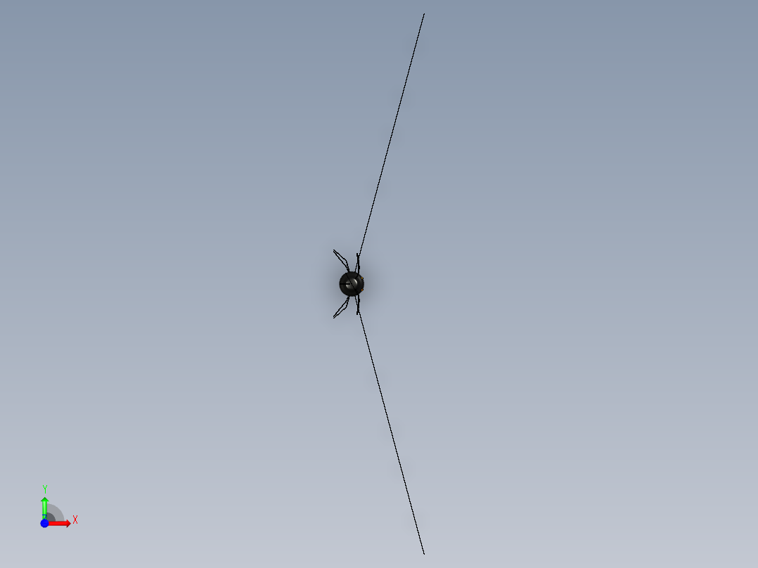 蝴蝶蝴蝶Catia IGES前视图