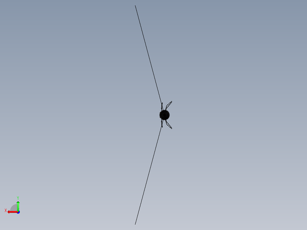 蝴蝶蝴蝶Catia IGES后视图