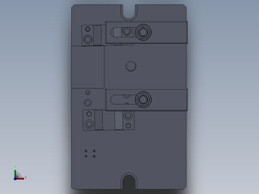 曲轴加工工艺及铣钻夹具设计前视缩略图