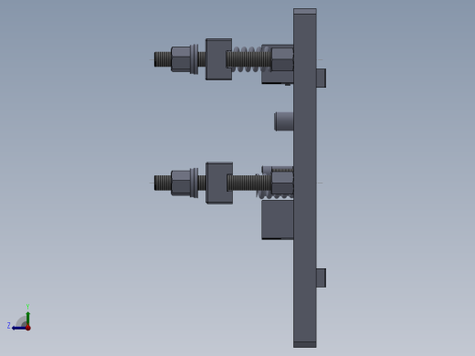 曲轴加工工艺及铣钻夹具设计右视缩略图