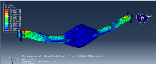 驱动桥壳有限元分析610850缩略图