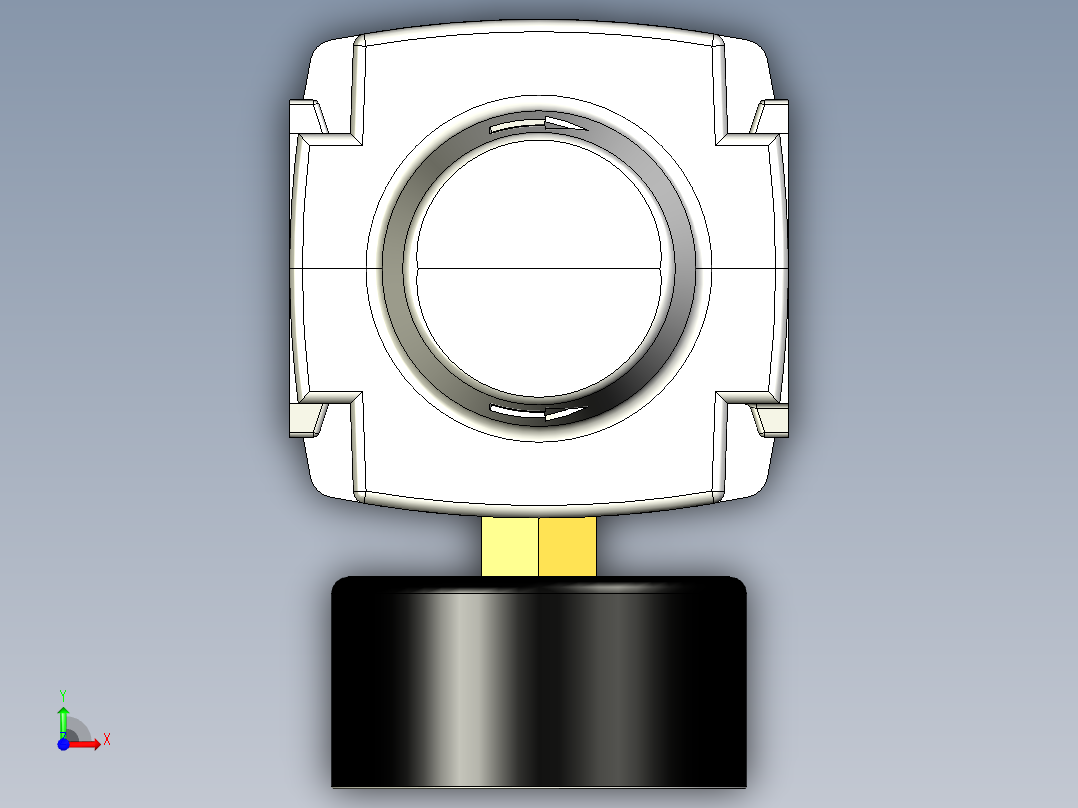 标准手动压力调节器PARKER GLOBAL AIR PREP SYSTEM COMPACT AIR PRESSURE REGULATORS - P32R SERIES (24)前视图