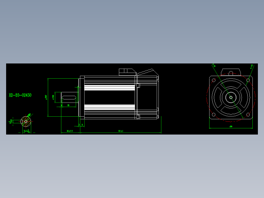 电机X2-80ST-02430-20P7（1011）