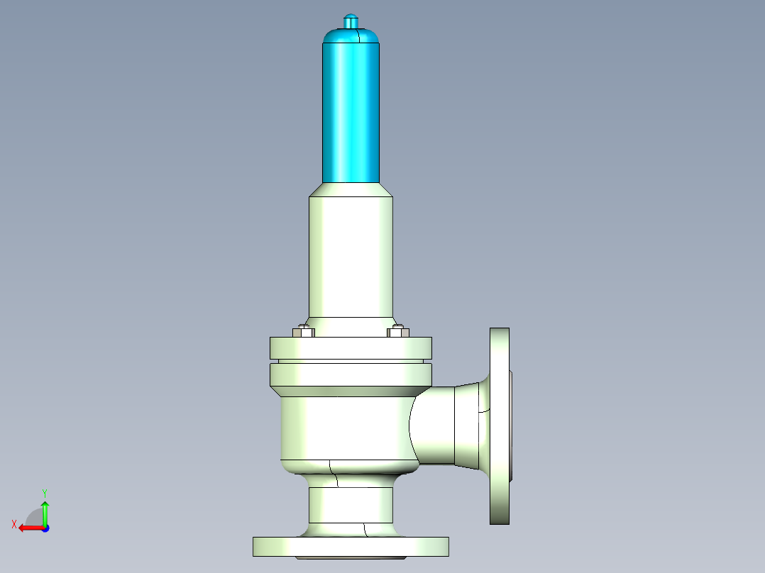 阀门模型-DN32___(____)后视图