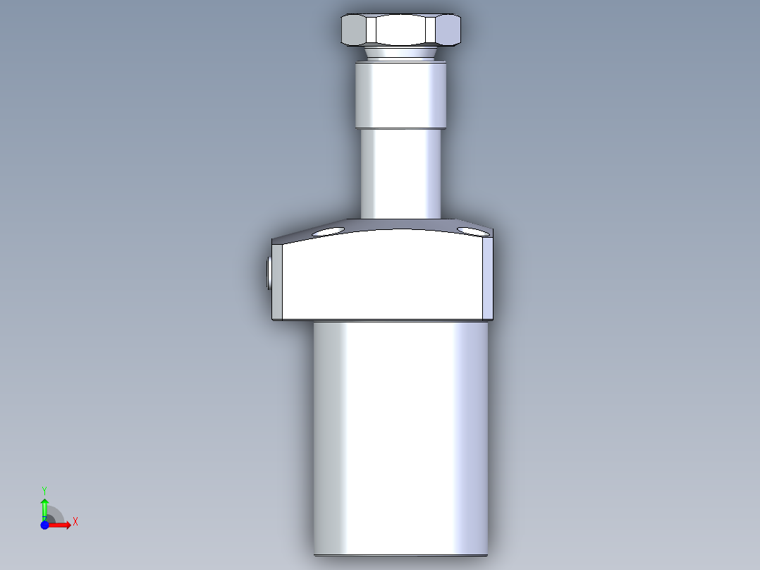 KOSMEKLHA0480-GL-Q15多系列多零件图纸模型前视图