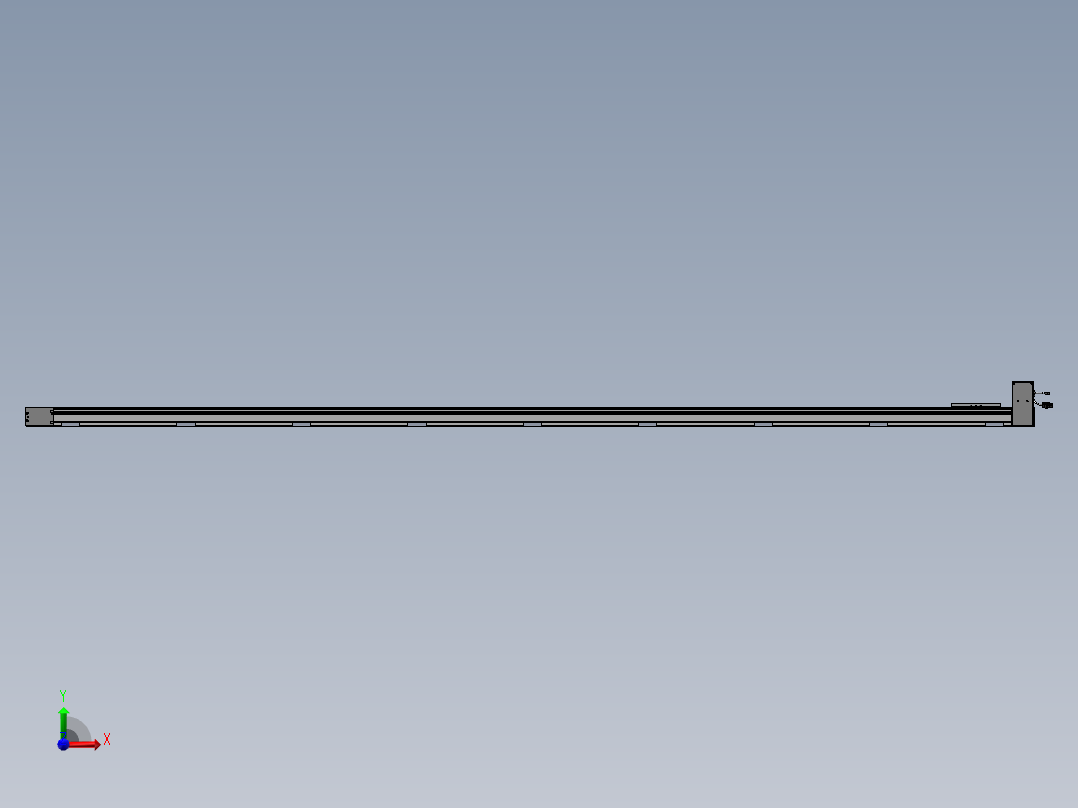 欧规同步带GTB85-LU-750W前视图