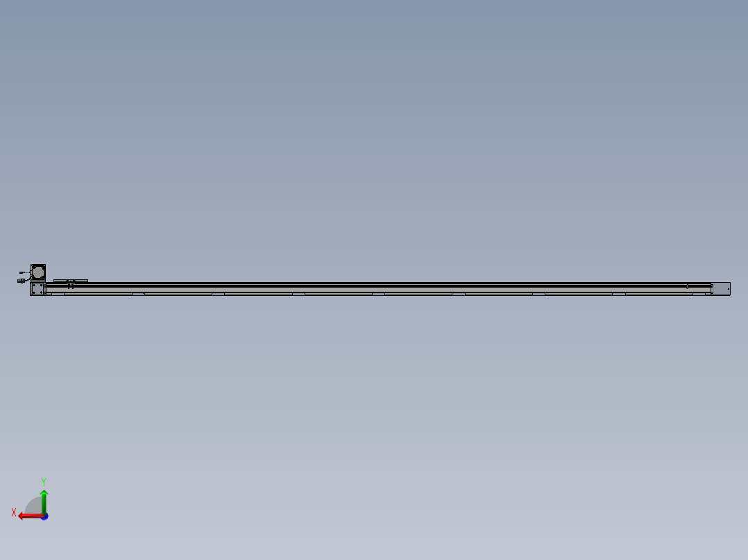 欧规同步带GTB85-LU-750W后视图