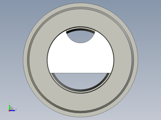 油鏡HRT-3D多系列多零件图纸模型左视缩略图