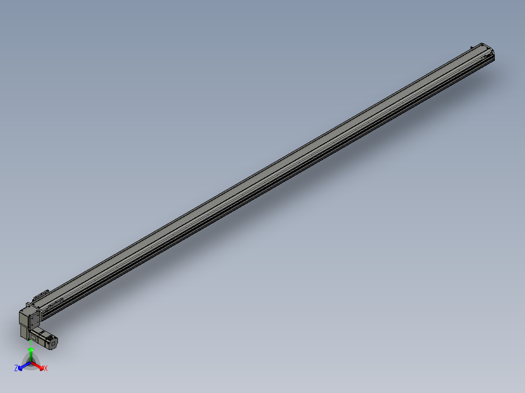 模组FTB10-LD-2800正等轴测图