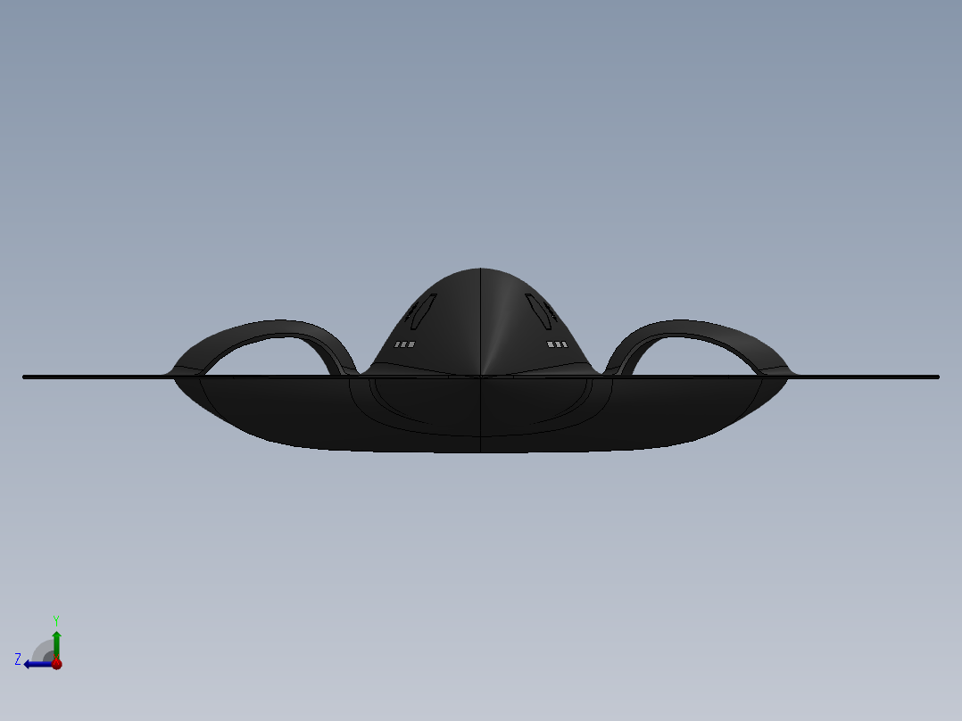 第六代战斗机NGAD右视图