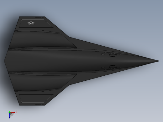 第六代战斗机NGAD俯视缩略图