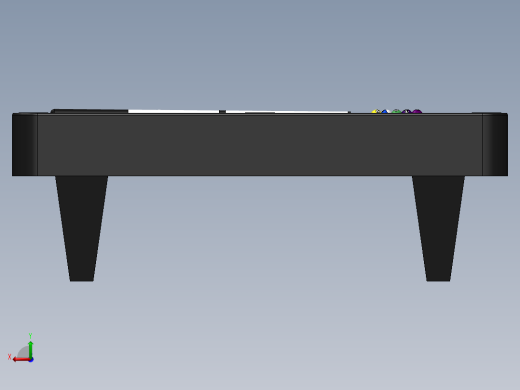 台球桌后视缩略图