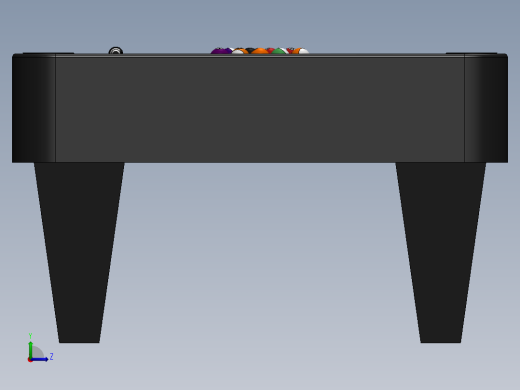 台球桌左视缩略图